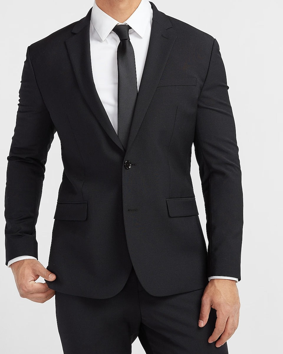 Mens Deep Black Tuxedo Suit