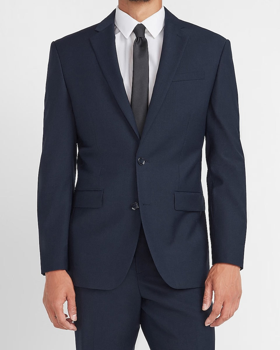 Mens Navy Blue Slimfit Tuxedo Suit