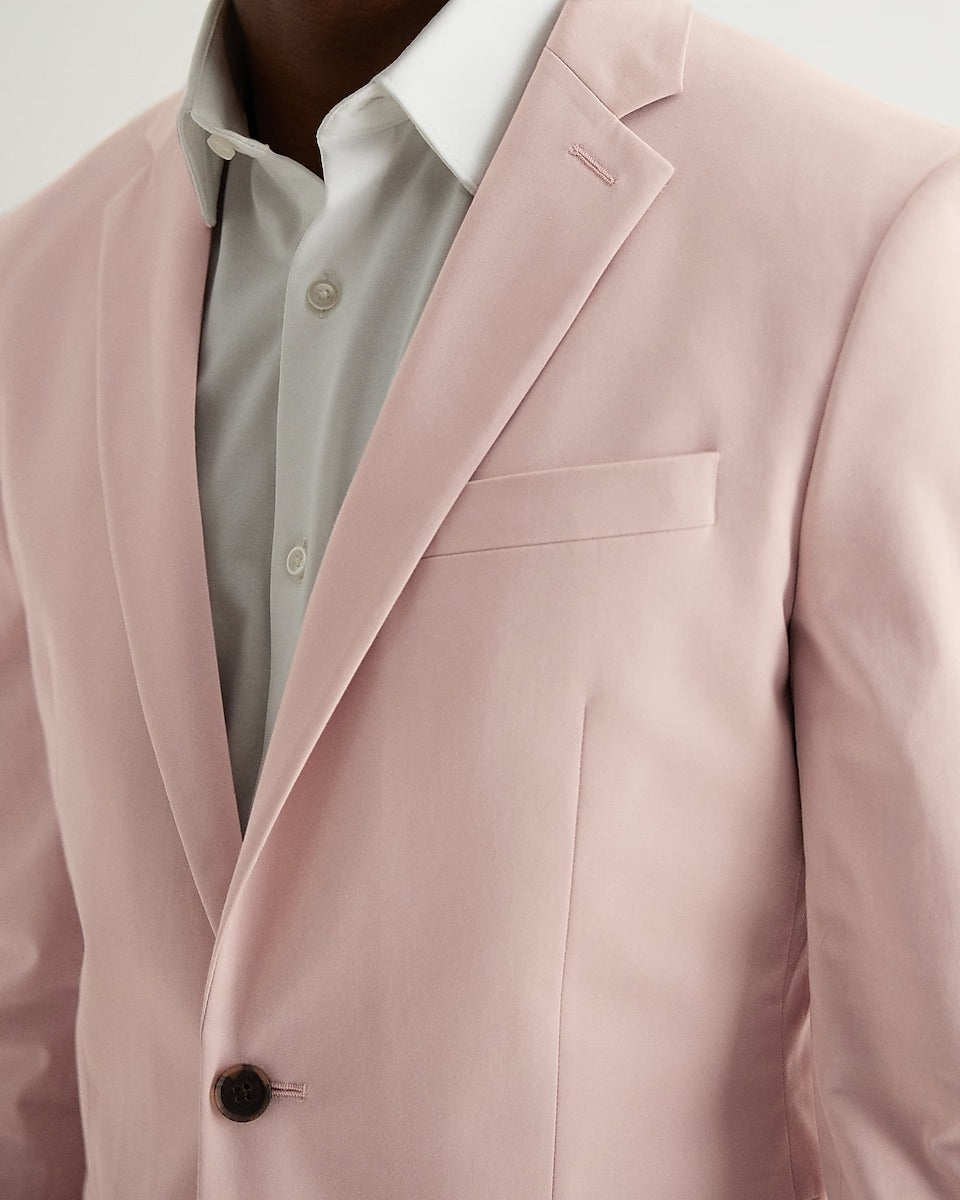 Mens Bright Pink Tuxedo Suit