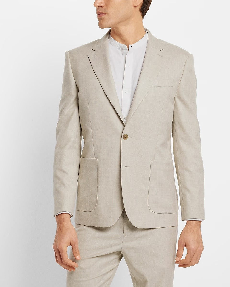 Mens Floral White Tuxedo Suit