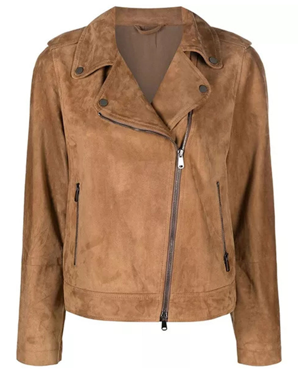 Women’s Brown Suede Jacket