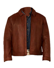 Men’s Rugged Lamb Western Leather Jacket