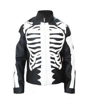 Men's Skeleton Leather Jacket