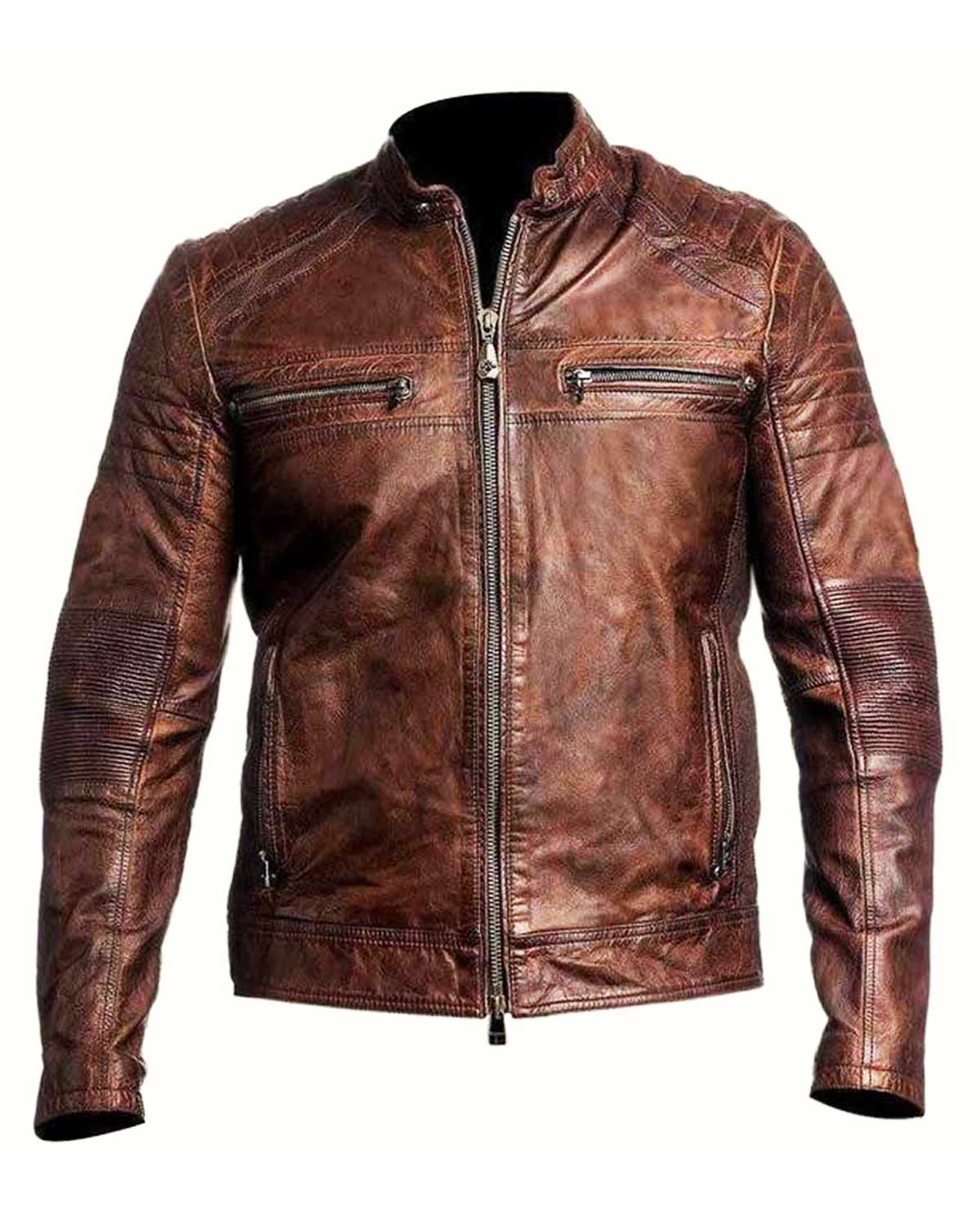 Men’s Vintage Cafe Racer Jacket
