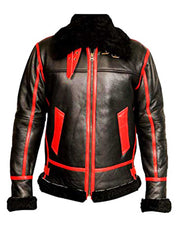 WWII B3 Pilot Sheepskin Leather Jacket