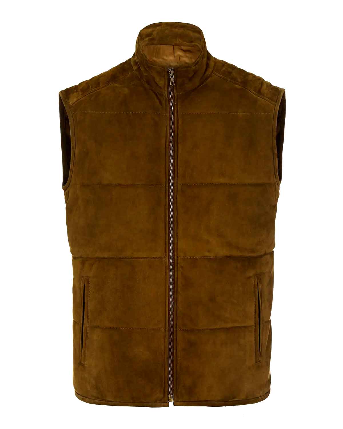 Men’s Western Design Suede Leather Vest