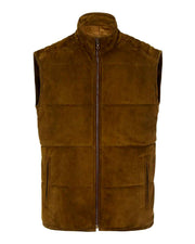 Men’s Western Design Suede Leather Vest