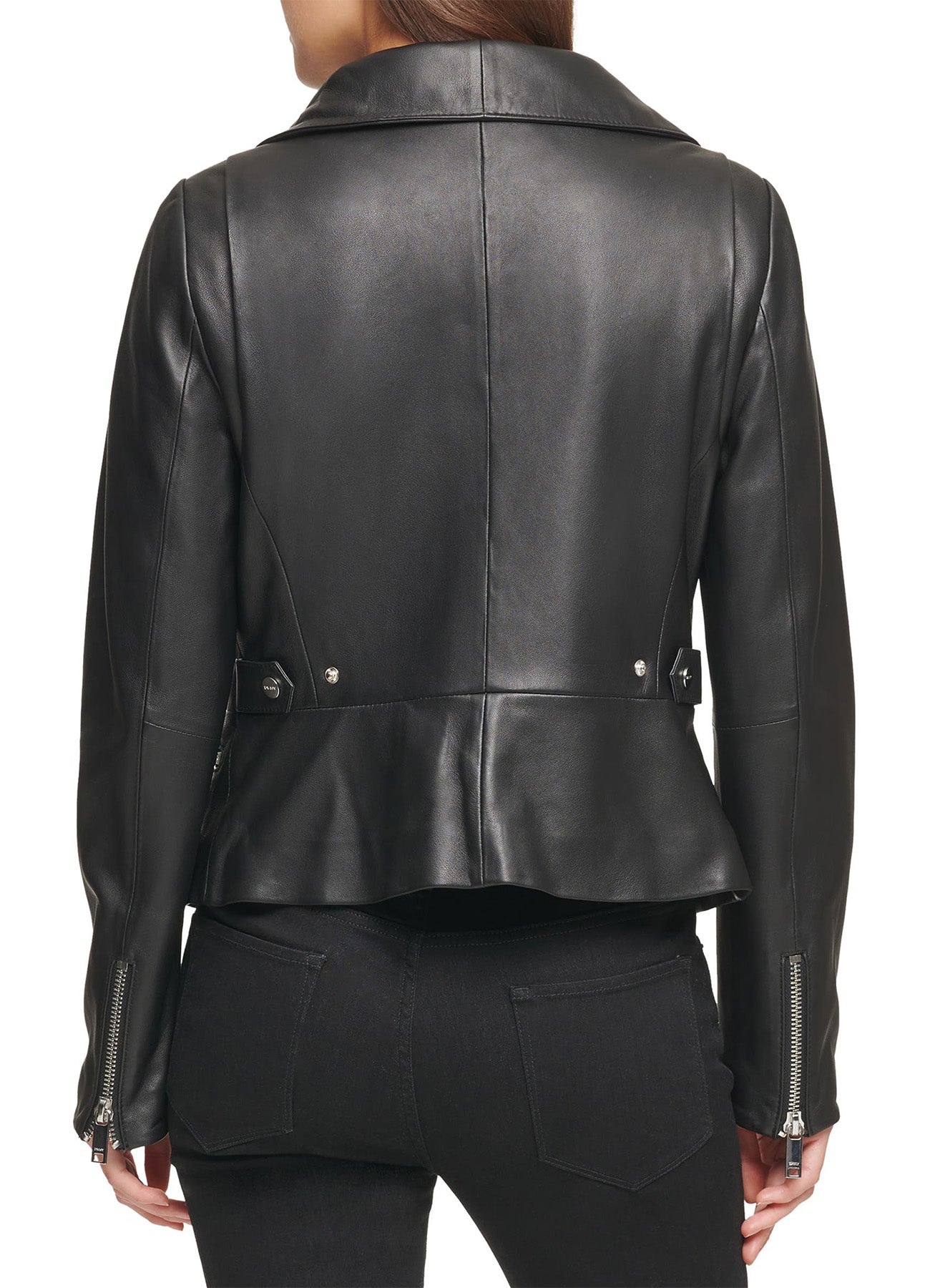 Womens Stylish Black Leather Jacket