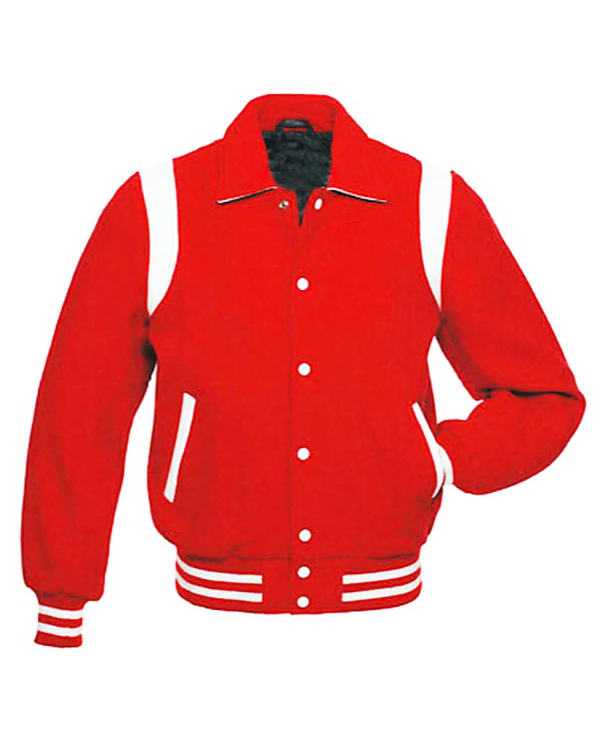 Byron Collar Varsity Letterman Jacket
