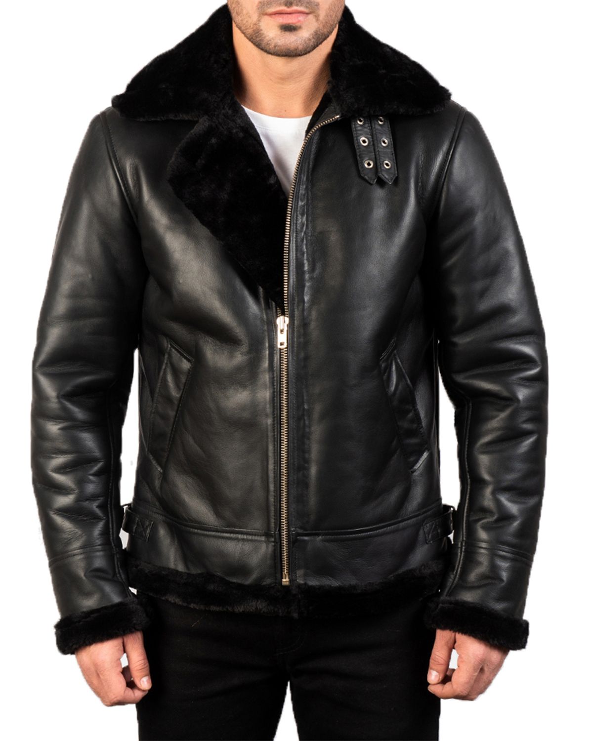 Men's B3 Bomber Leather Jacket
