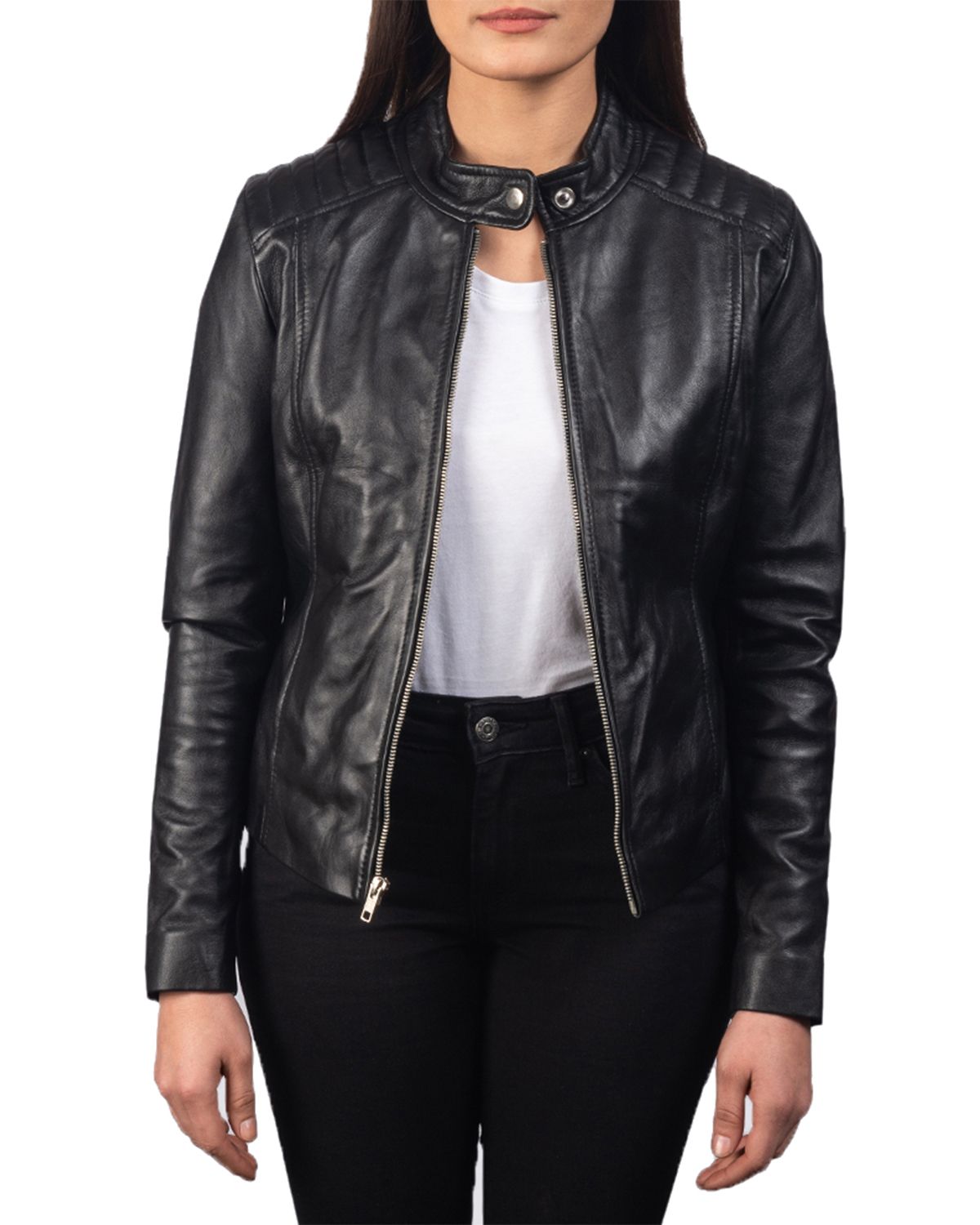 Women's Slim Fit Biker Jacket