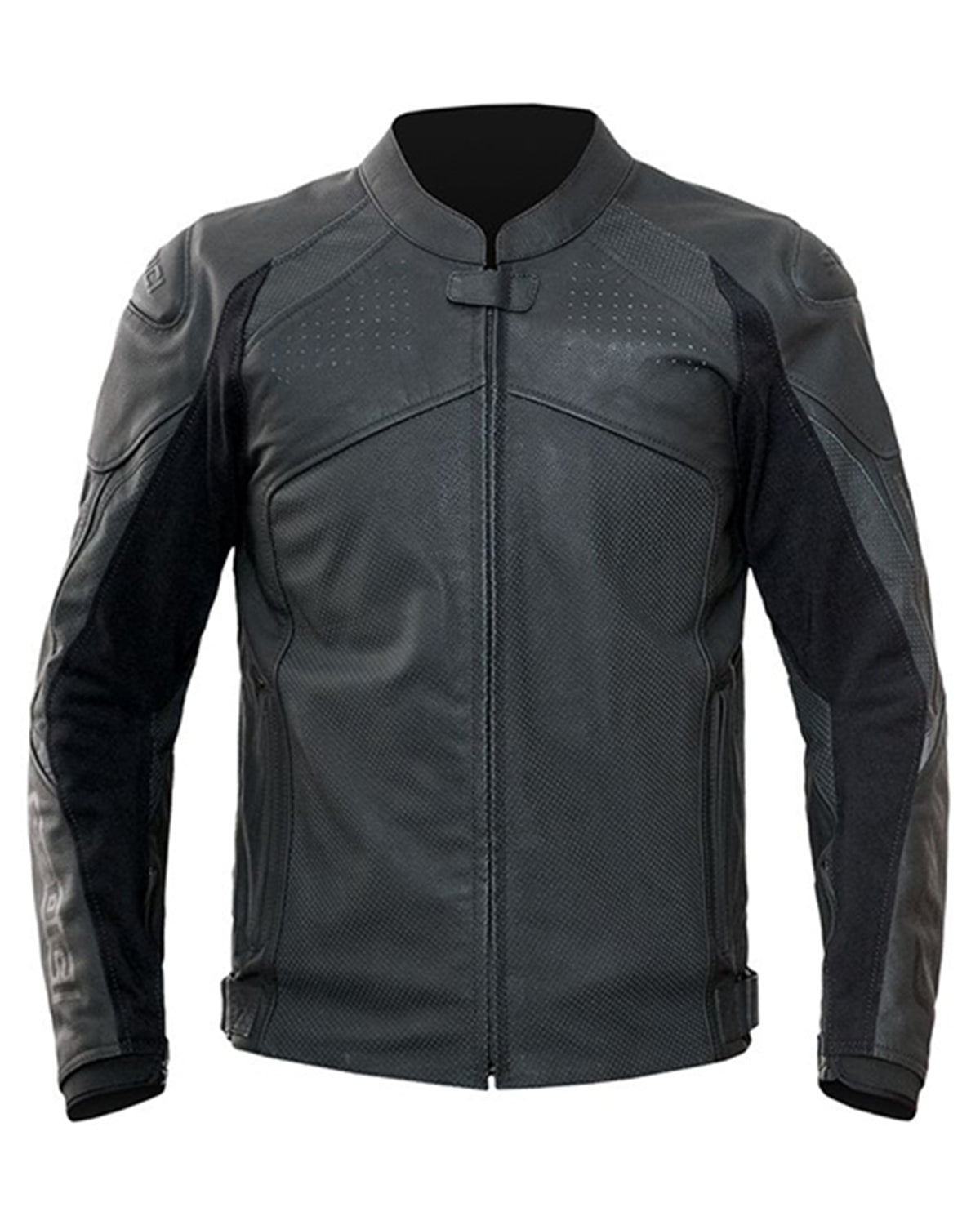Black Motorcycle Vintage Biker Men Leather Jacket
