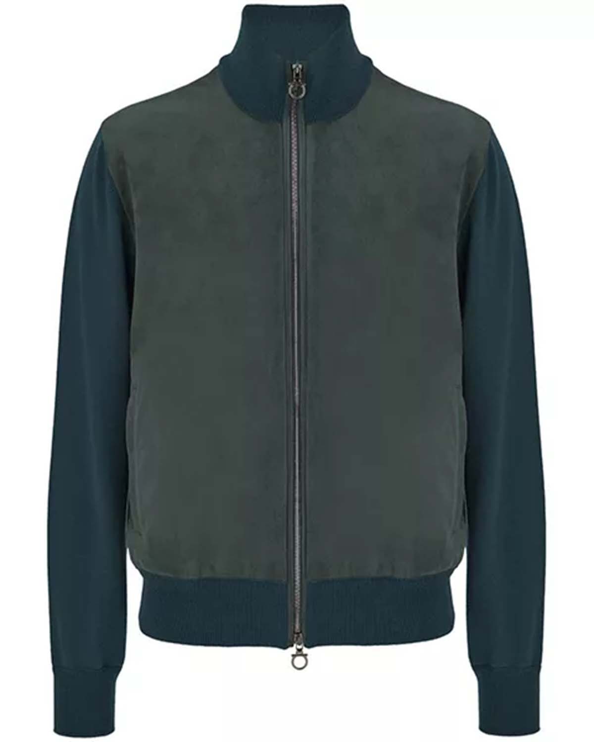 Mens Teal Green Bomber Jacket